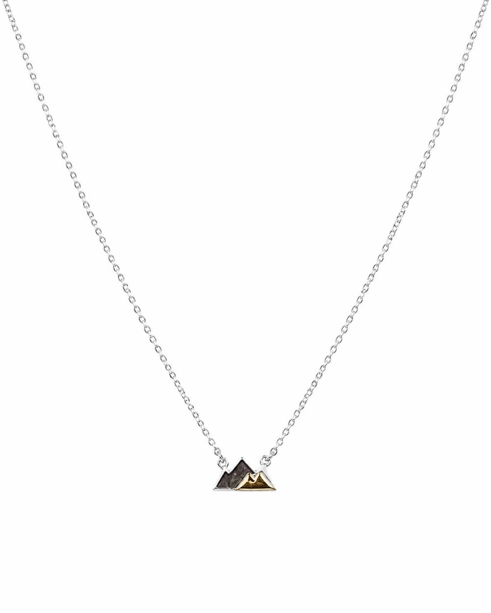 NEW GABI SALAZAR DESIGNS women's rocky mountain necklace in silver